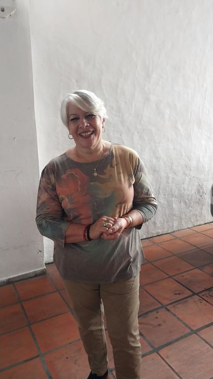 secretaria general de ONAJPU, Estela Ovelar.